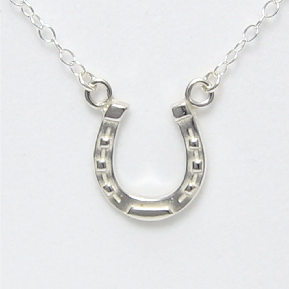 Lucina K Lucky Horseshoe Necklace Lucina K