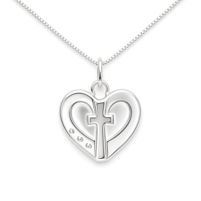 Truly Loved sterling silver necklace