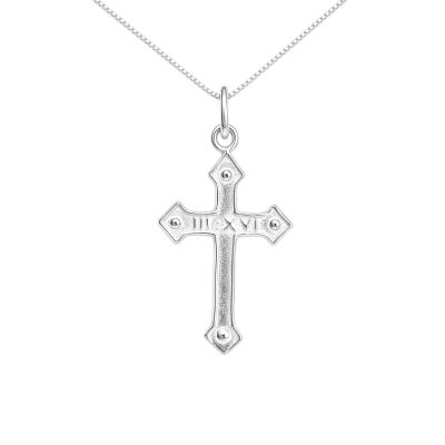John 3:16 Cross necklace - Sterling Silver