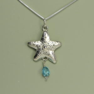 Silver Starfish Necklace - Lucina K.