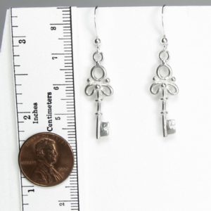 Keys to the Kingdom Earrings Sterling Silver