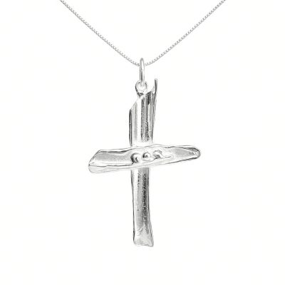 Trinity Cross necklace in Sterling Silver