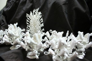 Sterling Silver Cast Pieces on 'Trees"