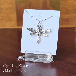 Sterling Silver Dragonfly Necklace