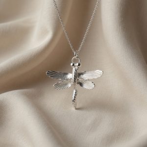 Sterling Silver Dragonfly Necklace