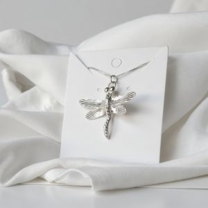 Sterling Silver Dragonfly Necklace
