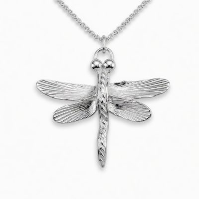 Sterling Silver Dragonfly Necklace