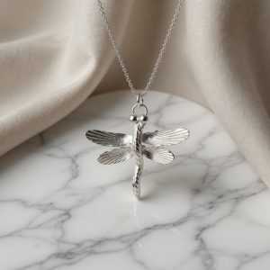 Sterling Silver Dragonfly Necklace