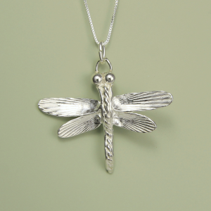 Dragonfly Necklace Strength and Victory