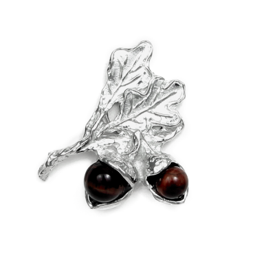 Acorn Magnetic Scarf Pin