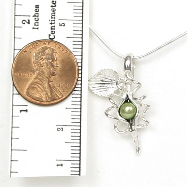 1 Pearl Peas in Your Pod Necklace - Green Pearl