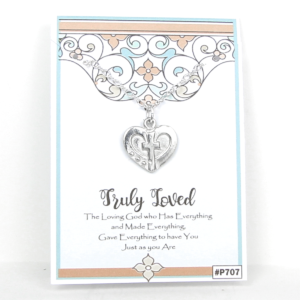 Truly Loved Necklace Pewter