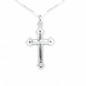 John 3:16 Cross Necklace Large