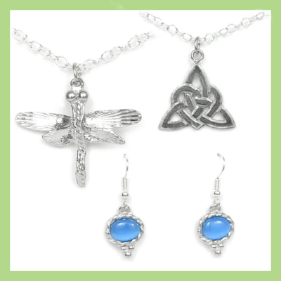 INSPIRATIONAL JEWELRY PEWTER - Designs in this Collection: