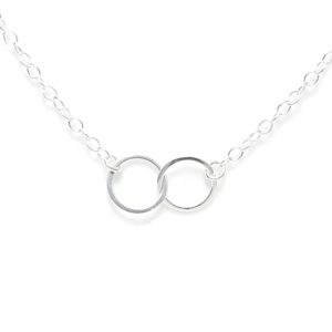 Circle of Friends Sterling Silver Necklace