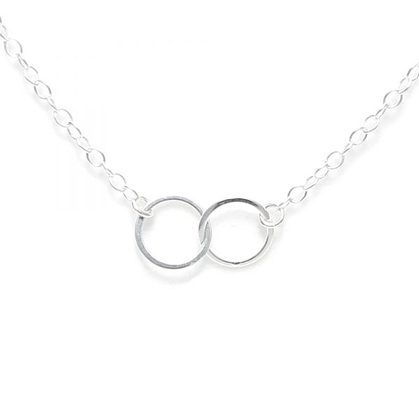 Circle of Friends Sterling Silver Necklace