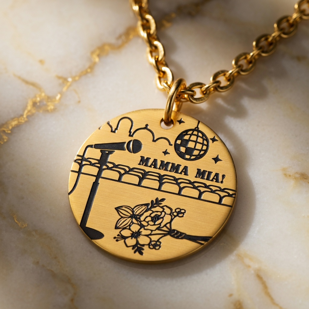 mamma mia necklace