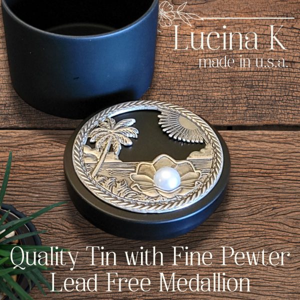 Fine pewter pearl in seashell design. Crafted in the USA, includes artist card. Great nautical gift for beach lovers, seashell collectors, beach weddings