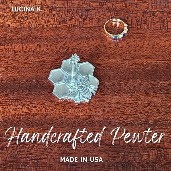Honey Bee Ring Holder by Lucina K.