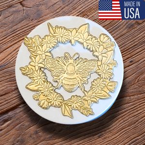 Unique gift for outdoor weddings, bridesmaids, wives, gardeners, or for storing treasures on dressers and desks. Bee Keepers and honey lovers