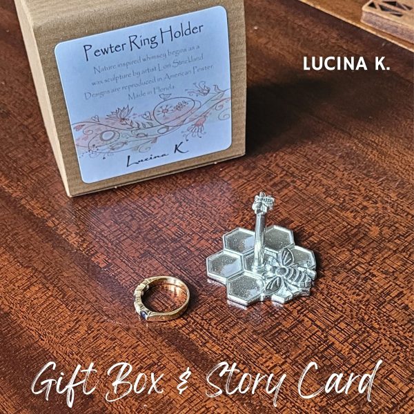 Honey Bee Ring Holder by Lucina K.