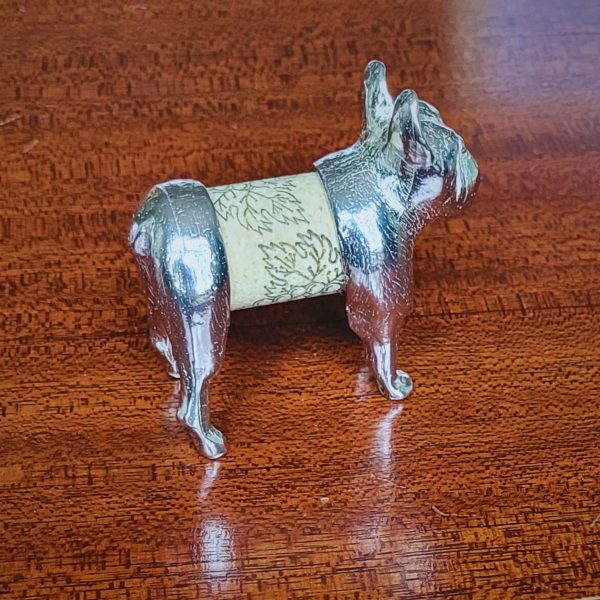 French Bulldog Figuring with removable Wine Cork Made in USA