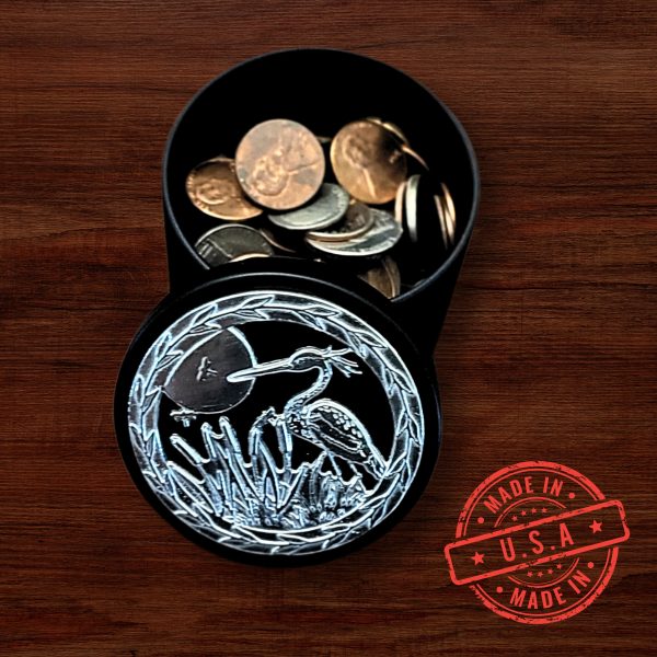 Heron Keepsake Box decorated with Fine Pewter - Image 12