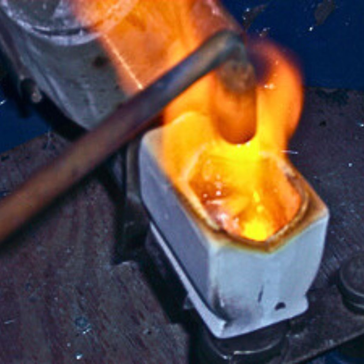 Lost Wax Casting Process: Melting Silver
