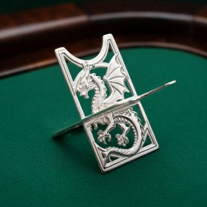 Dragon Cigar Rest in Sterling Silver