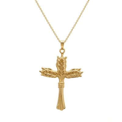 Harvest Cross in 14K Gold